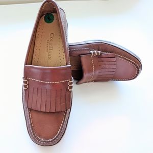 Cole Haan Brown Leather Loafer Size 6 NWT